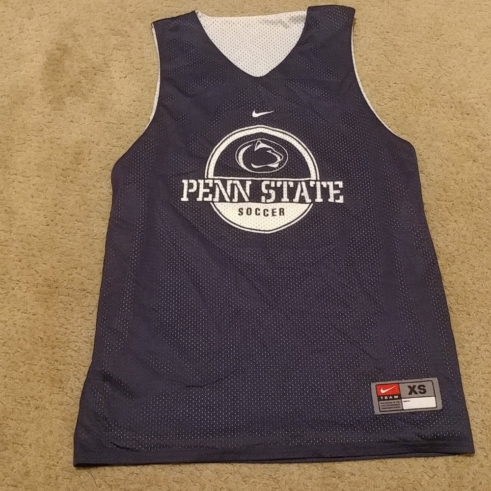 Nike Reversible Penn State Soccer Pinnie XS